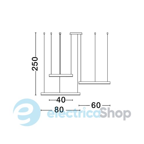 Подвесной светильник ELOWEN 9345654 Nova Luce