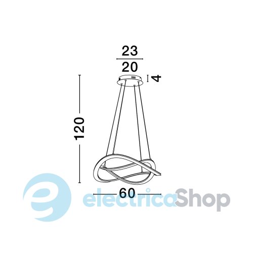 Подвесной светильник CELESTIA 9030644 Nova Luce