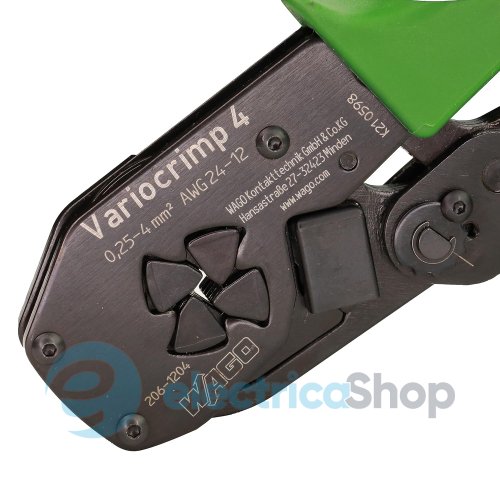Інструмент для обтиску 0.25÷4mm² наконечників Variocrimp 4 WAGO 206-1204