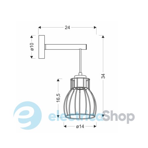 Бра Candellux BERNITA 21-77059