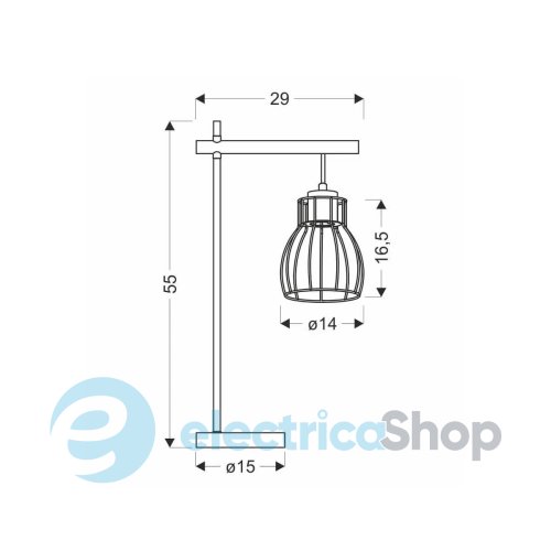 Настольная лампа Candellux BERNITA 41-80059
