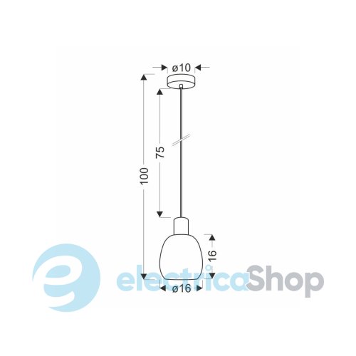 Подвесной светильник Candellux UDIN 31-26941