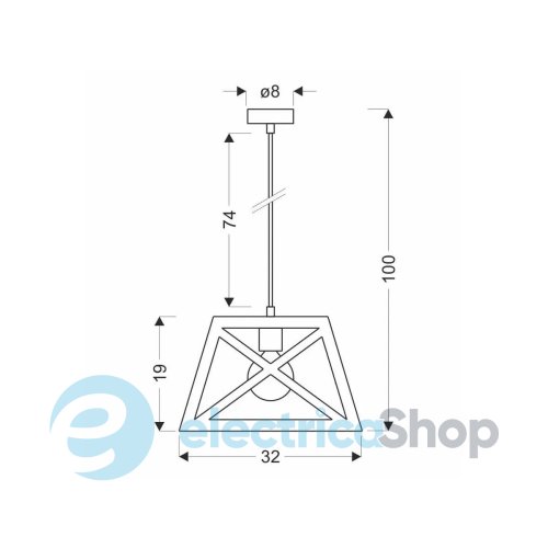 Підвісний світильник Candellux ORIGAMI 31-78520