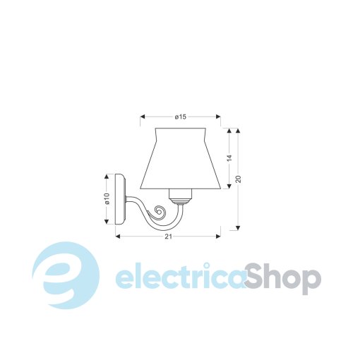 Бра Candellux ROZANO 21-39378
