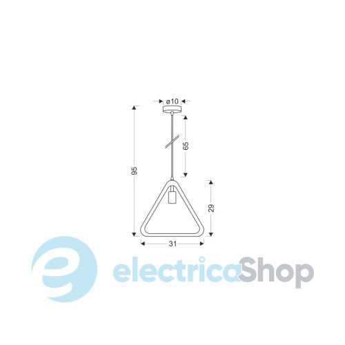 Подвесной светильник Candellux TRIUN 31-28716