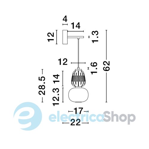 Бра MOVIL 9030540 (Nova Luce)
