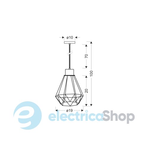 Підвісний світильник Candellux PRIMO 31-00262