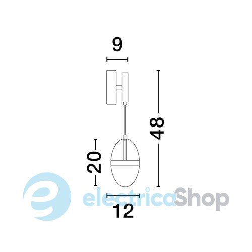 Бра EGNA 9009282 Nova Luce