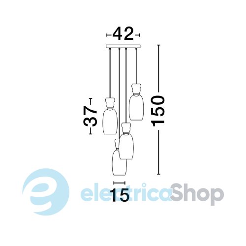 Светильник PLUMA 9030549 Nova Luce