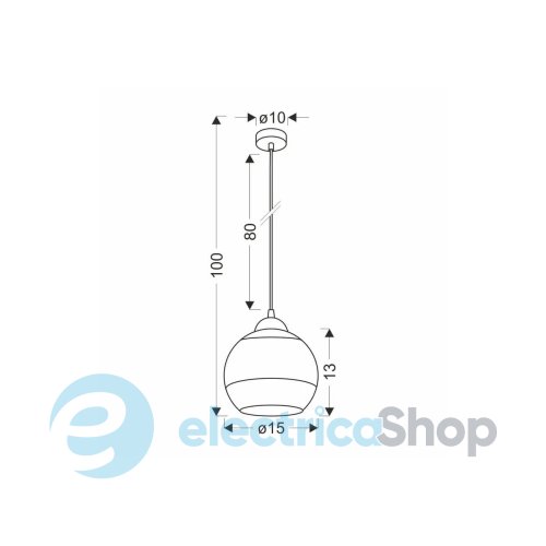 Подвесной светильник Candellux CONTESSA 31-21212