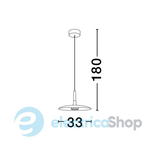 Светильник подвесной LUSU 9501212 Nova Luce
