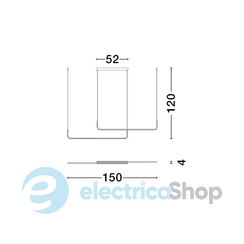 Светильник подвесной STRITA 9006088 Nova Luce