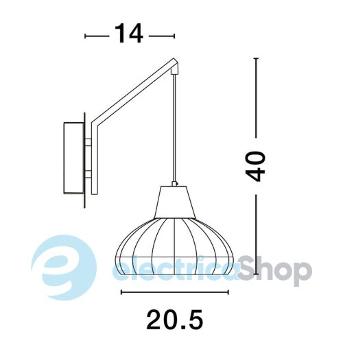 Бра FADO 9586530 (Nova Luce)