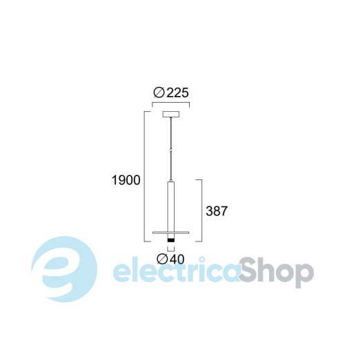 Люстра Viokef LEANDROS 4320101