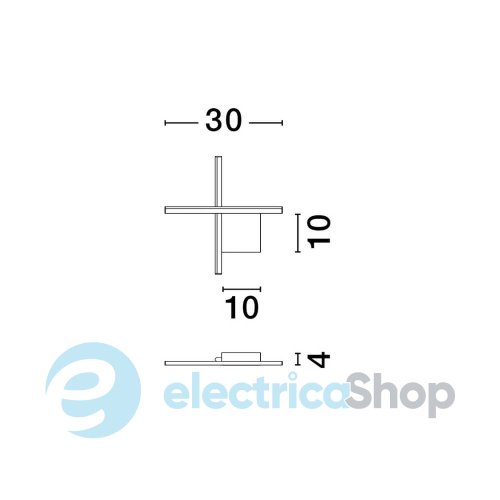 Бра CROSS 9006082 Nova Luce