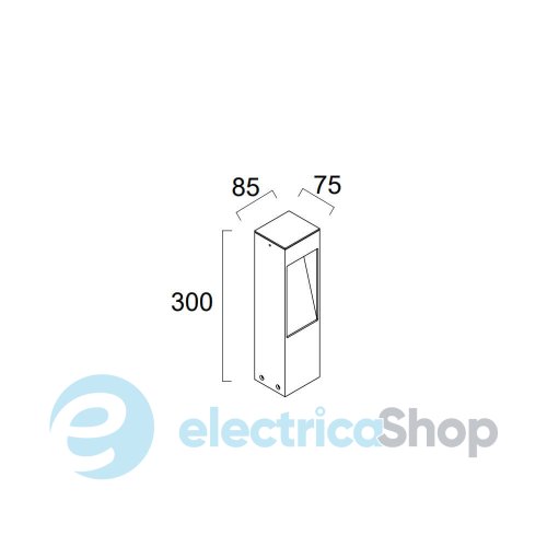 Парковий стовпчик Viokef KARL 4320800