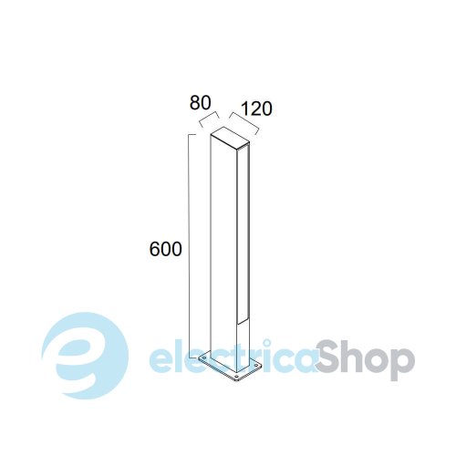 Парковый столбик Viokef LIR 4321000