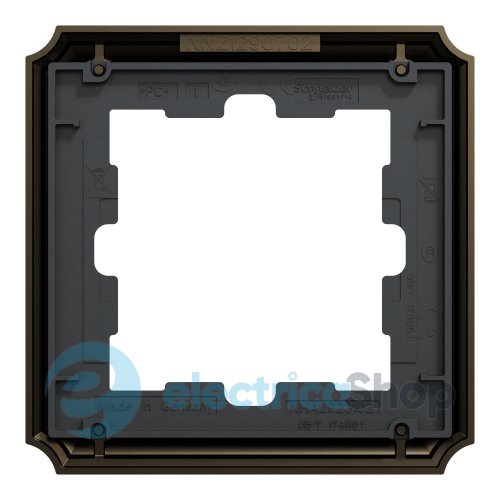 Рамка 1 постова D-Antique MEG4010-4752 мокко