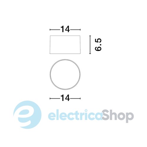Светильник стельовий LULDO 9030728 Nova Luce
