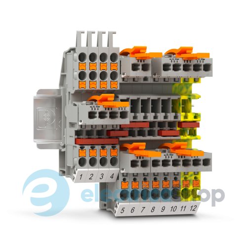Прохідна клема, DIN, PT 4-QUATTRO/3CP Phoenix Contact 1091577