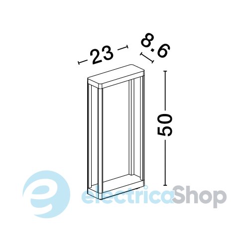 Стовпчик парковий COSMIC 9030591 Nova Luce
