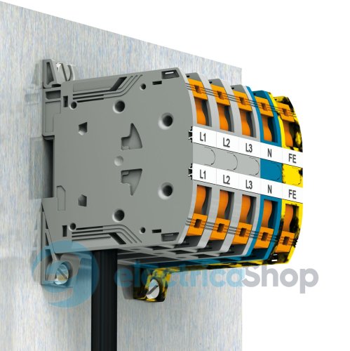 Силовой клеммный блок на DIN-рейку PTPOWER 95-3L/N Phoenix Contact 3260112