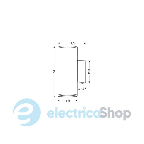Уличный светильник Candellux PRIMULA 22-32348