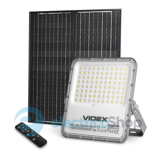 LED прожектор автономний VIDEX 3740Lm 5000K (VL-FSO5-3005)