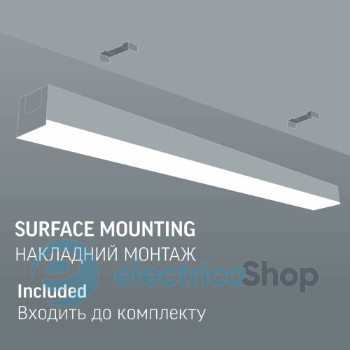 LED світильник VIDEX BN03 30W  0.6М 5000K 220V Black VL-BN03-30065B