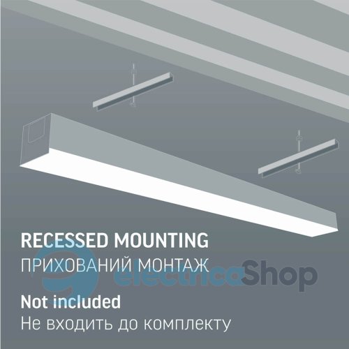 LED світильник VIDEX BN03 30W  0.6М 5000K 220V Black VL-BN03-30065B