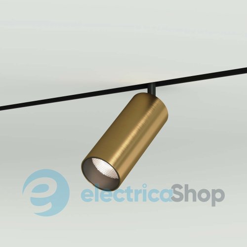 Магнитный трековый светильник Lumineka TUBE 40mm 12W 900Lm 3000K MONO-TB-40-3K-GD
