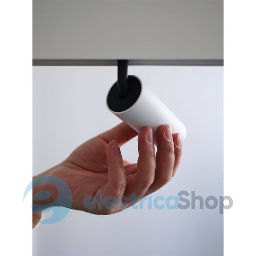 Магнитный трековый светильник Lumineka TUBE 40mm 12W 960Lm 4000K MONO-TB-40-4K-WH