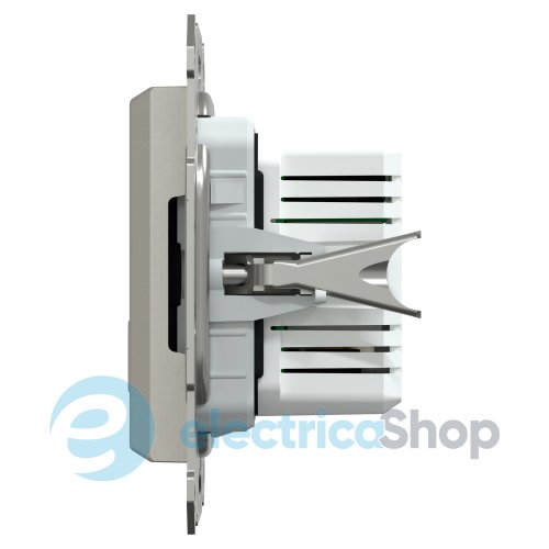 Розетка USB тип A+C 21 Вт Asfora EPH2700569 бронза