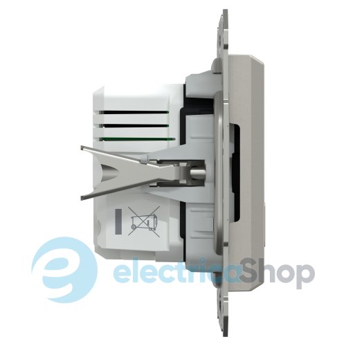 Розетка USB тип A+C 21 Вт Asfora EPH2700569 бронза