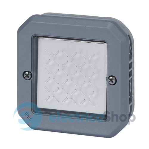 Переключатель 16А/250В мех-м. Legrand Plexo New 069523L серый цвет