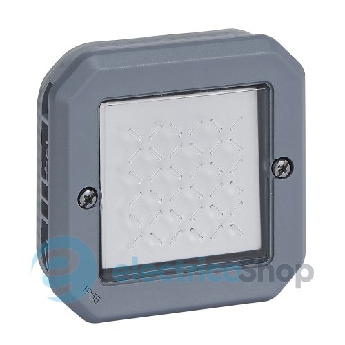 Переключатель 16А/250В мех-м. Legrand Plexo New 069523L серый цвет