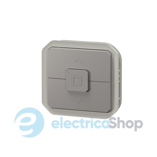 Выключатель жалюзи мех-м. Legrand для прямого управления 500Вт.Plexo New 069538L цвет серый