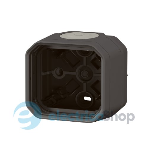 Коробка накл. 1-пост. Legrand Plexo New 069601L цвет антрацит