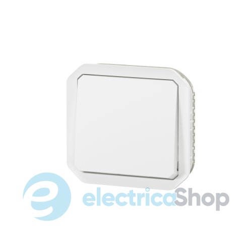 Переключатель 1-кл. 10А/250В мех-м. Legrand Plexo New 069611L цвет белый