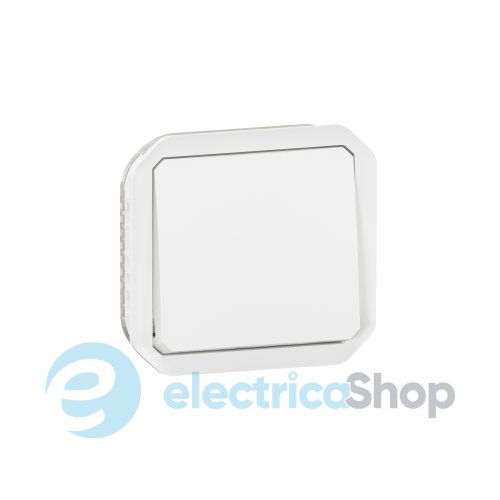 Переключатель 1-кл. 10А/250В мех-м. Legrand Plexo New 069611L цвет белый