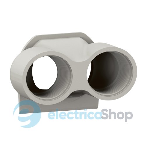 Мембрана с 2 вводами PG16 Legrand Plexo New 069650L цвет серый