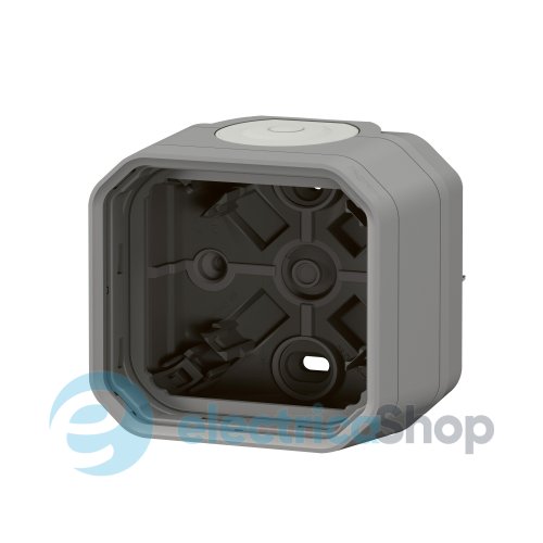 Коробка накл. 1-пост. Legrand Plexo New 069651L цвет серый