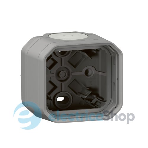 Коробка накл. 1-пост. Legrand Plexo New 069651L цвет серый