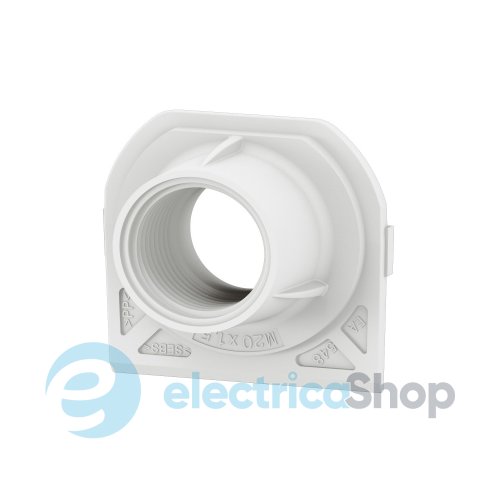 Мембрана з вводом ISO 20 Legrand Plexo New 069662L колір білий