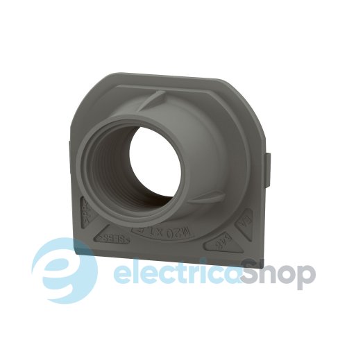 Мембрана с вводом ISO 20 Legrand Plexo New 069663L цвет антрацит