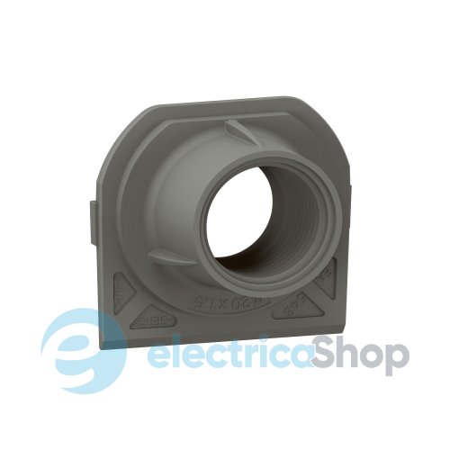Мембрана с вводом ISO 20 Legrand Plexo New 069663L цвет антрацит