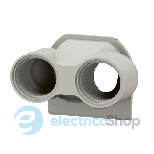 Мембрана с двойным вводом ISO 20 Legrand Plexo New 069670L серый цвет