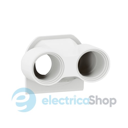 Мембрана з подвійним вводом ISO 20 Legrand Plexo New 069671L колір білий