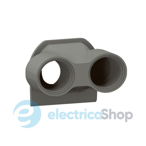 Мембрана с двойным вводом ISO 20 Legrand Plexo New 069673L цвет антрацит