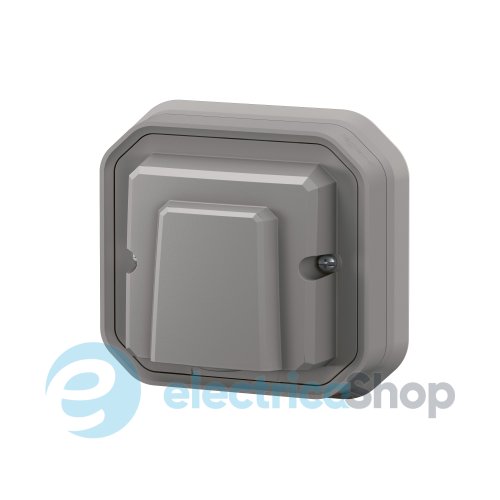 Вывод кабеля с зажимом встр. Legrand Plexo New 069848L серый цвет